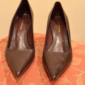 BCBGMaxAzria Women's Dark Brown Heels